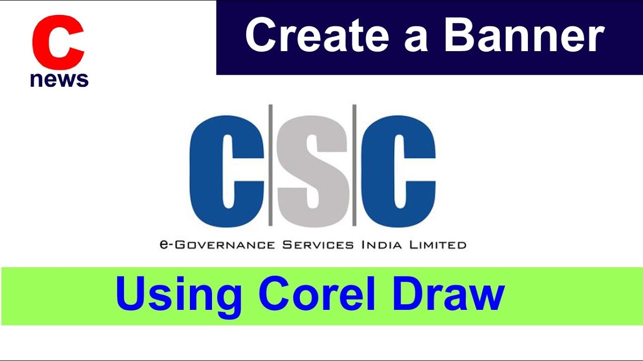 CSC Banner Create | CSC shop | CSC News | Corel Draw