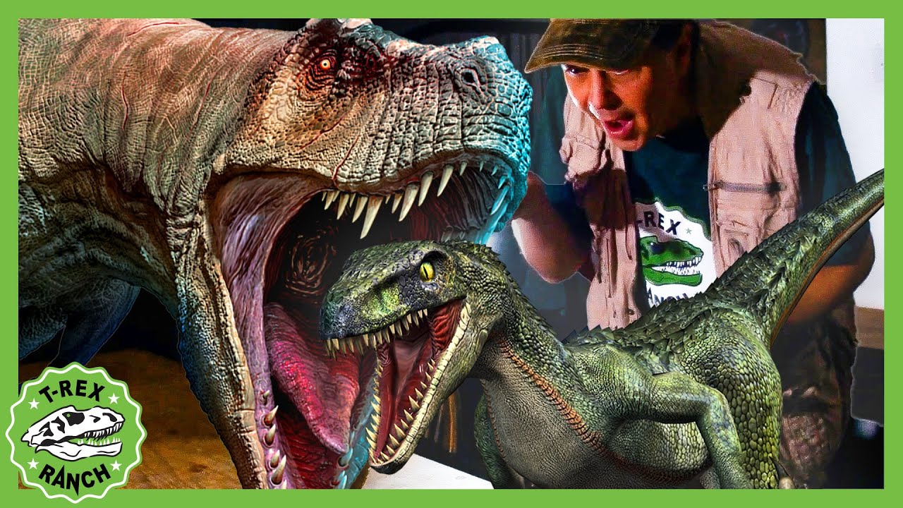 Jurassic Attack! Enter The Dinosaur Dominion | 🦖🦕 T-Rex Ranch Dinosaur Videos