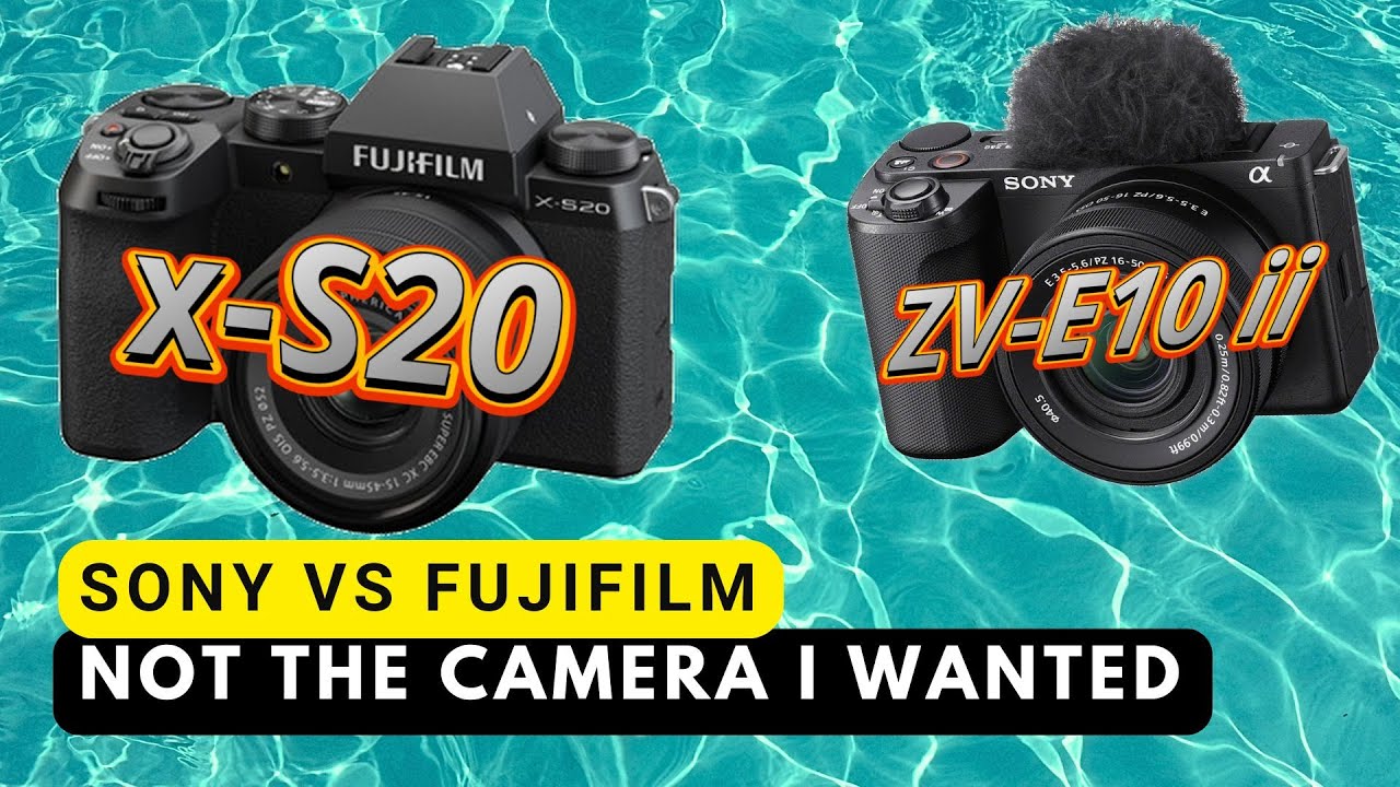 Sony ZV-E10 ii vs Fujifilm x-S20 TEST | I'm buying one of them