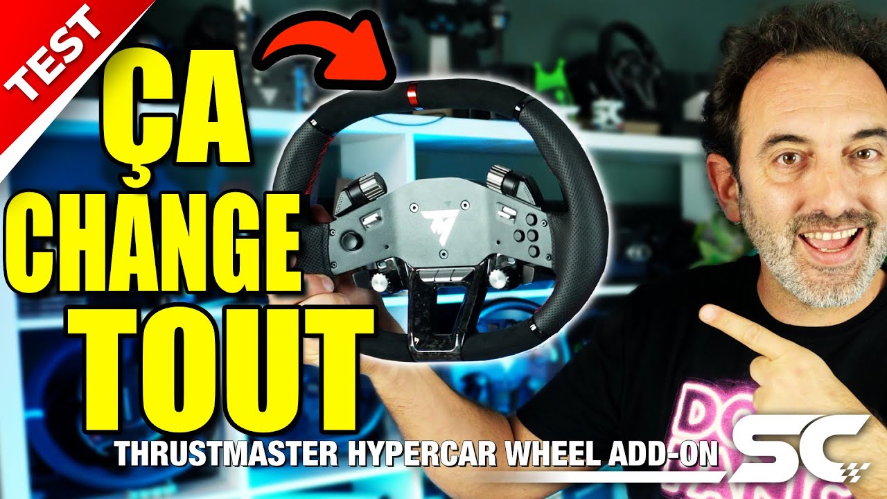Test du volant Thrustmaster Hypercar Wheel Add-On