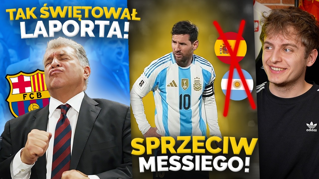 Laporta WYGRAŁ wybory na prezydenta FC Barcelony! Sprzeciw Messiego… Finalissima ODWOŁANA!