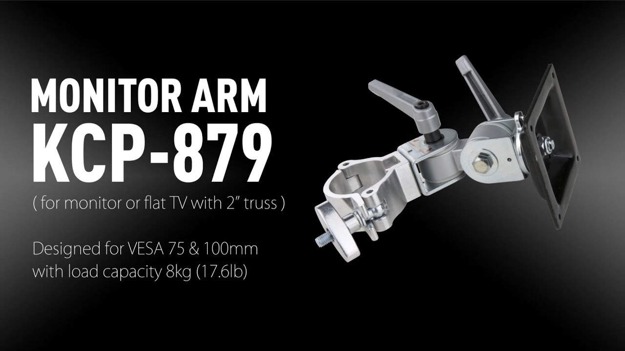 KUPO Monitor Arm with Burger Coupler (KCP-879)