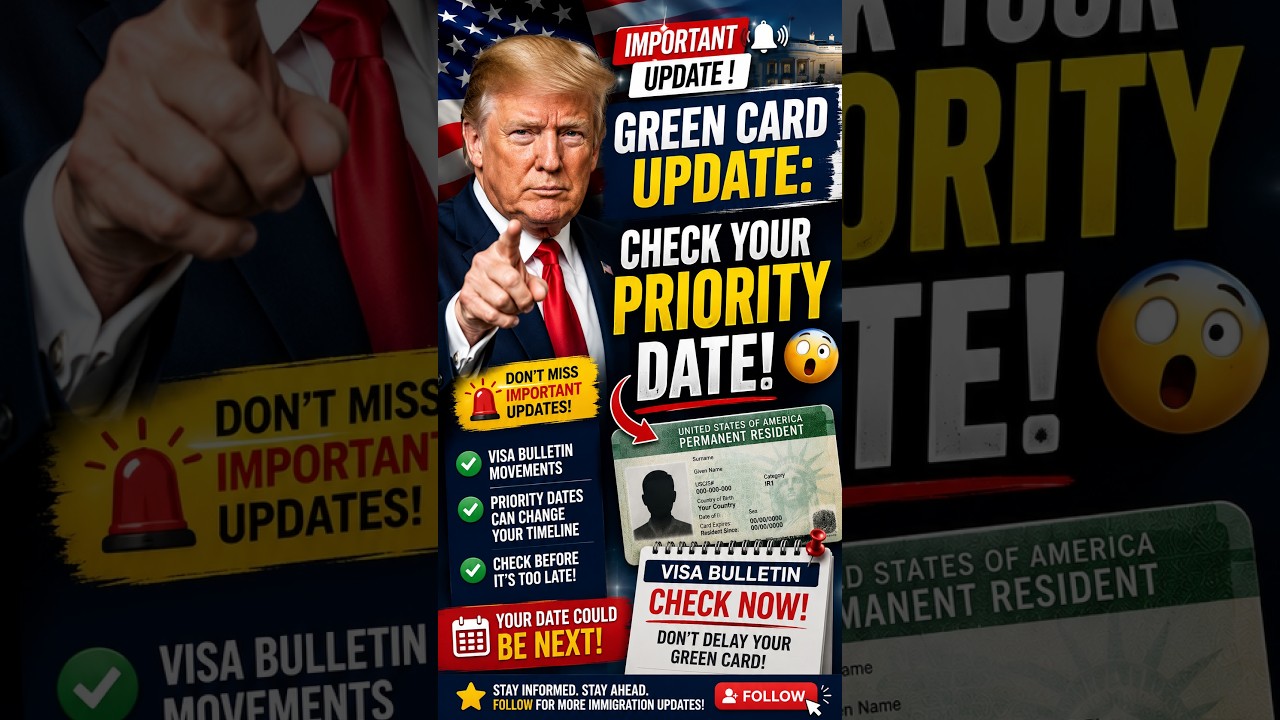 Green Card Update: Check Your Priority Date! 🇺🇸