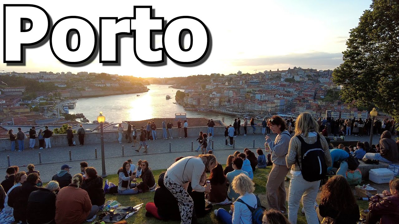 Beautiful Porto, Portugal Walking Tour in 4K