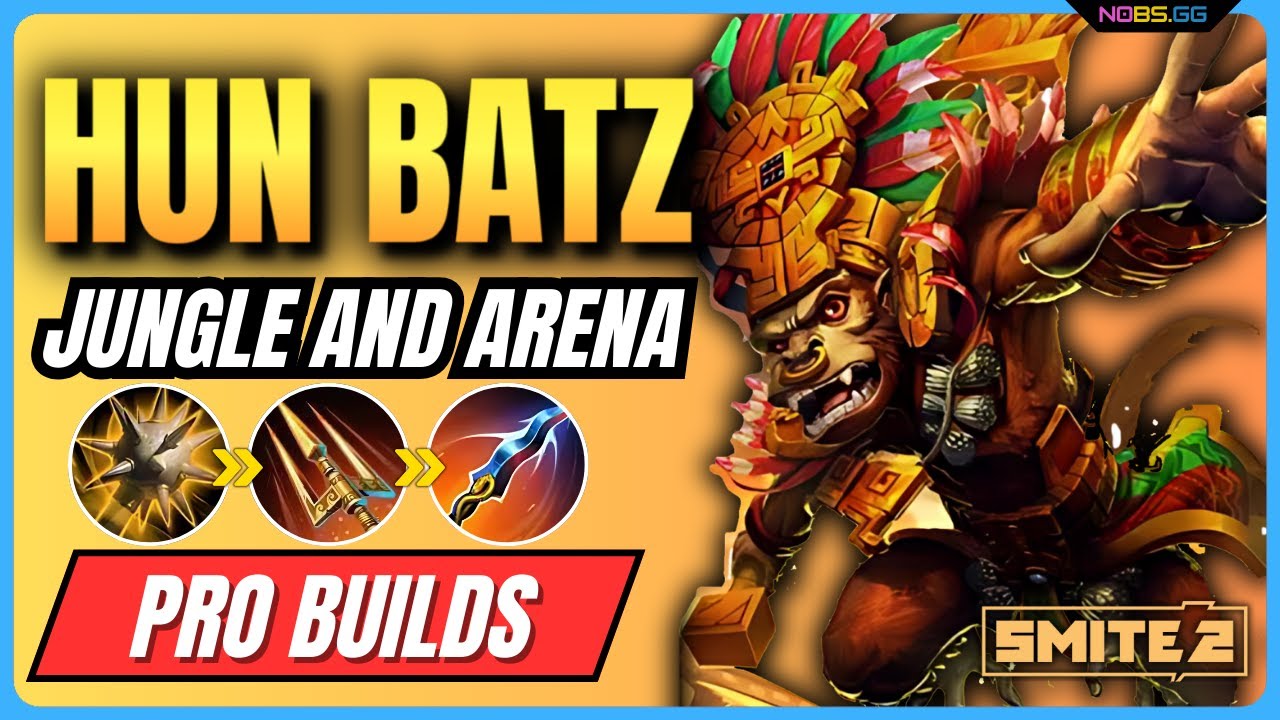Best Hun Batz Build Smite 2 [Jungle] | Arena & Conquest PRO Builds 2025