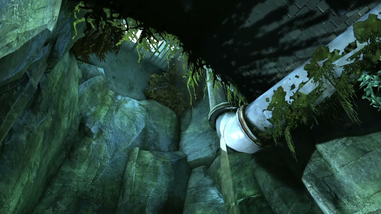 Dishonored Ambience - Drapers Ward Sewers with dripping water and wind