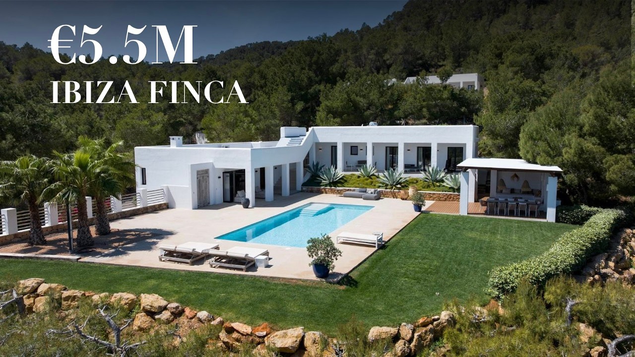 Ibiza Luxury Villa Tour near Sant Josep – Stunning Finca Estate with Pool & Guest House | €5.5M