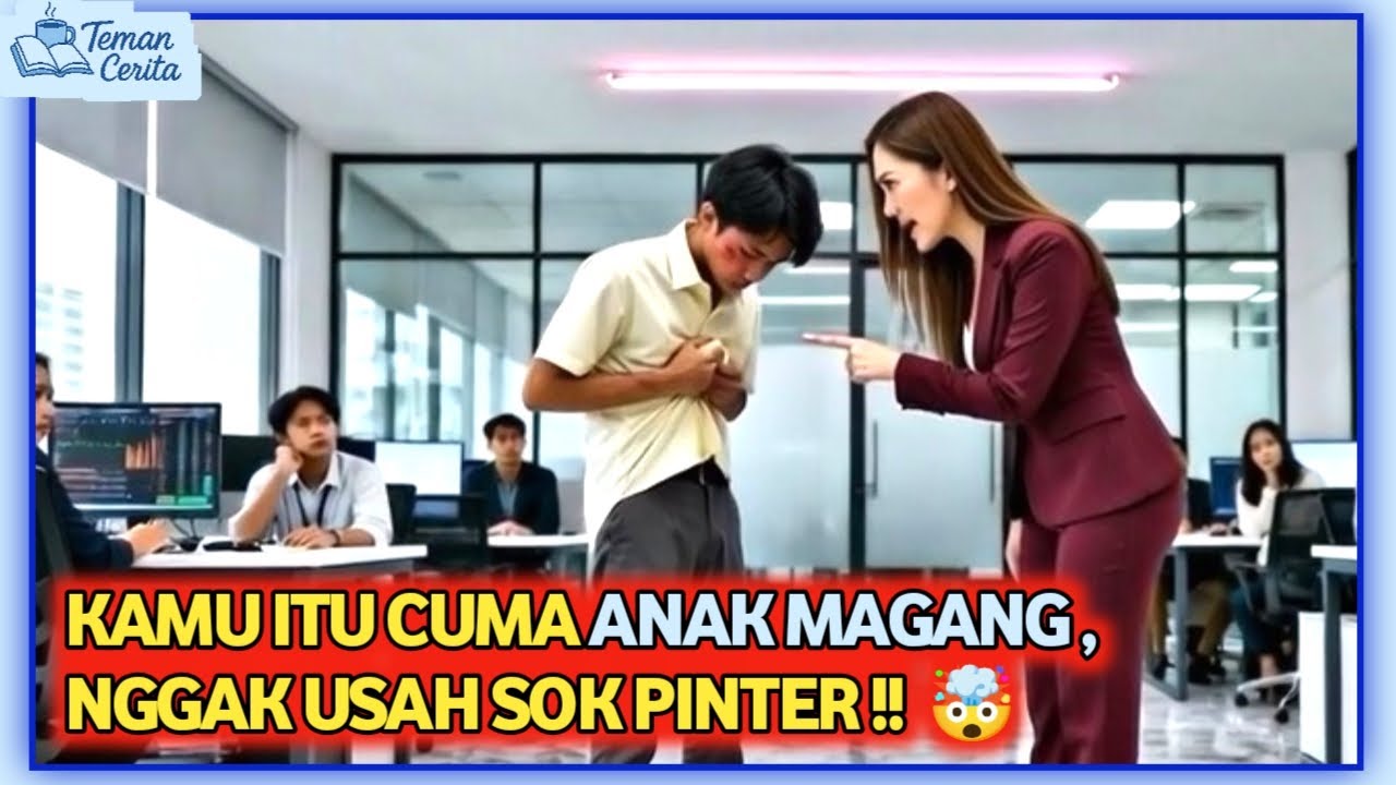 MODAL LAPTOP BUTUT ANAK MAGANG Bongkar Skandal Besar Yang Disembunyikan Direktur Cantik! 🧠💻