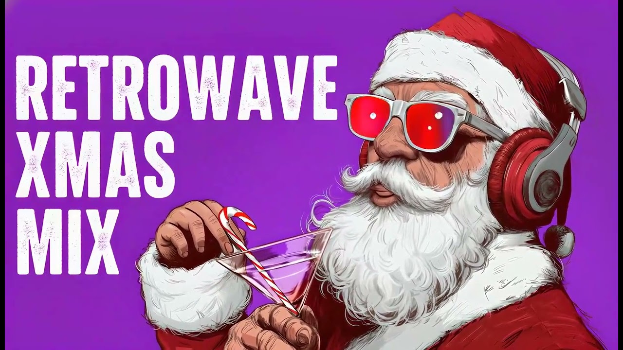 Chill Christmas Synthwave ❄️ | Dreamy Retrowave Holiday Mix
