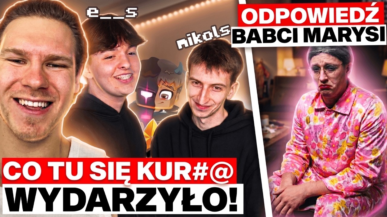 JAK E__S Z MIKOLSEM POŁĄCZYLI SIŁY!? (NOWY MINESTAR.GG, ODPOWIEDŹ BABCIA MARYSIA, DEXSI)