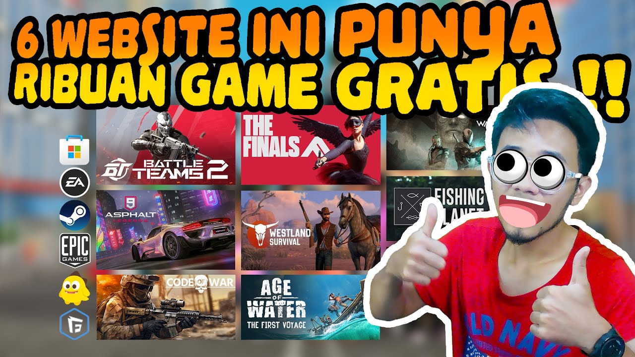 6 Website Gabut Game GRATIS (& Legal) dengan Ribuan Game Free to Play yang Paling Kece !!