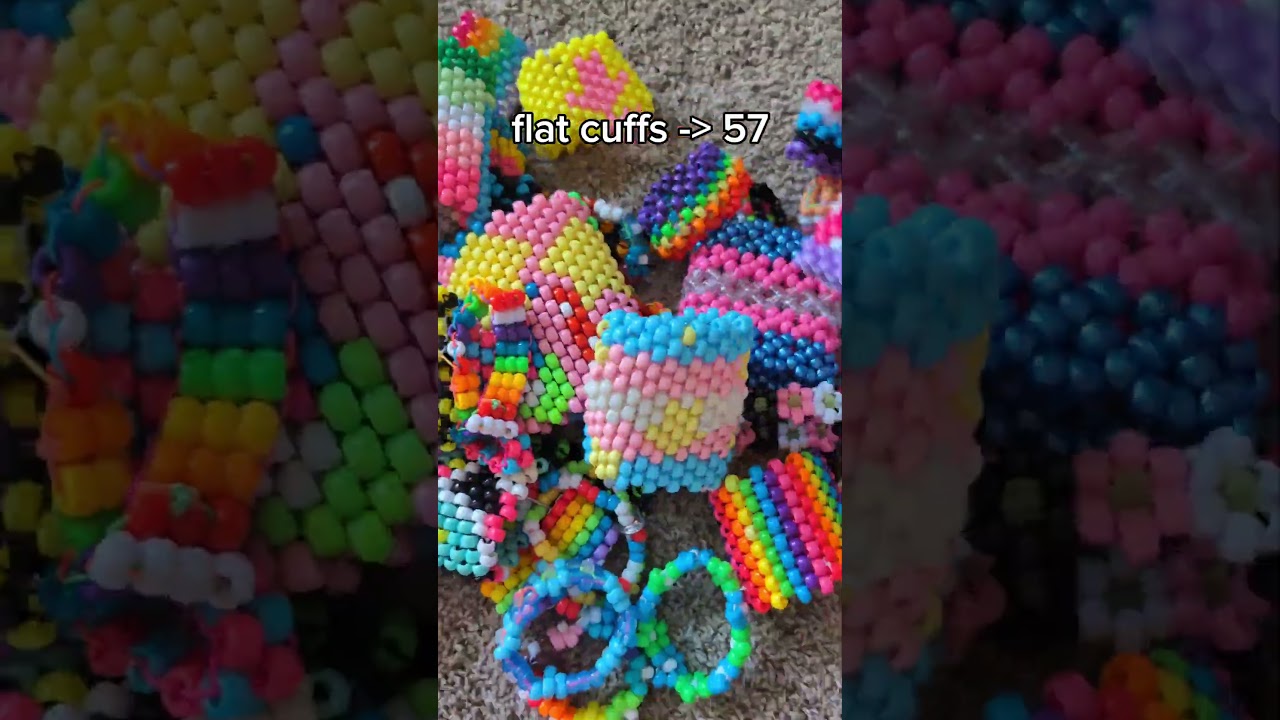 waow I have so many kandis #kandikid #bracelet #kandi #vocaloid #counting