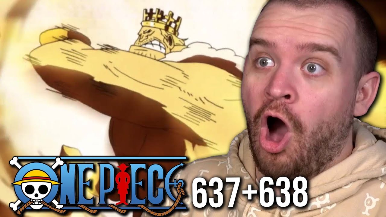Король УДАР?!? | Реакция и обзор 637 и 638 серий One Piece | Арка Дрессроса!