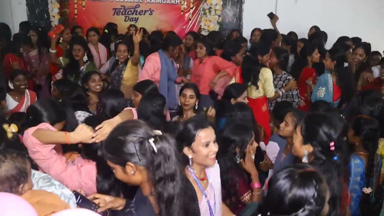 Teachers Day, Women's College, Ramgarh Cantt 829122