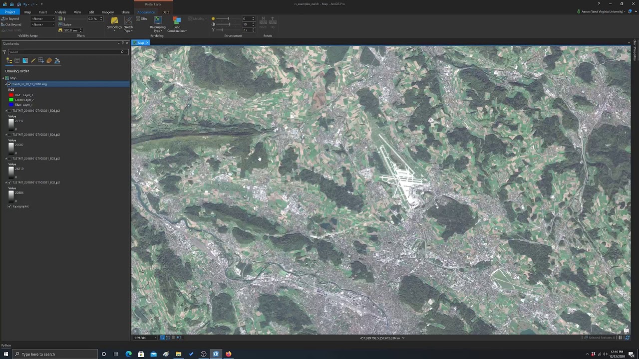 ArcGIS Pro: Image Contrast Stretch