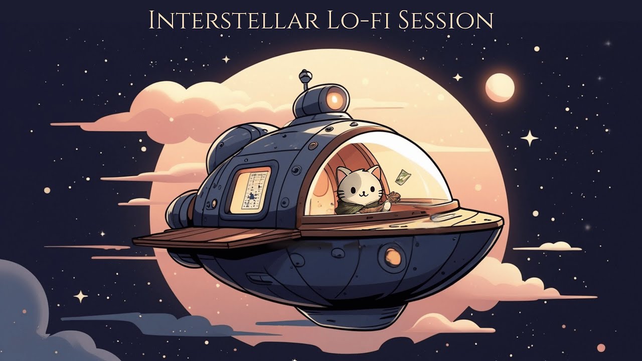 Interstellar Lo-fi Session –Cozy Sci-Fi Music Late-Night Focus | Mass Effect & Interstellar Inspired