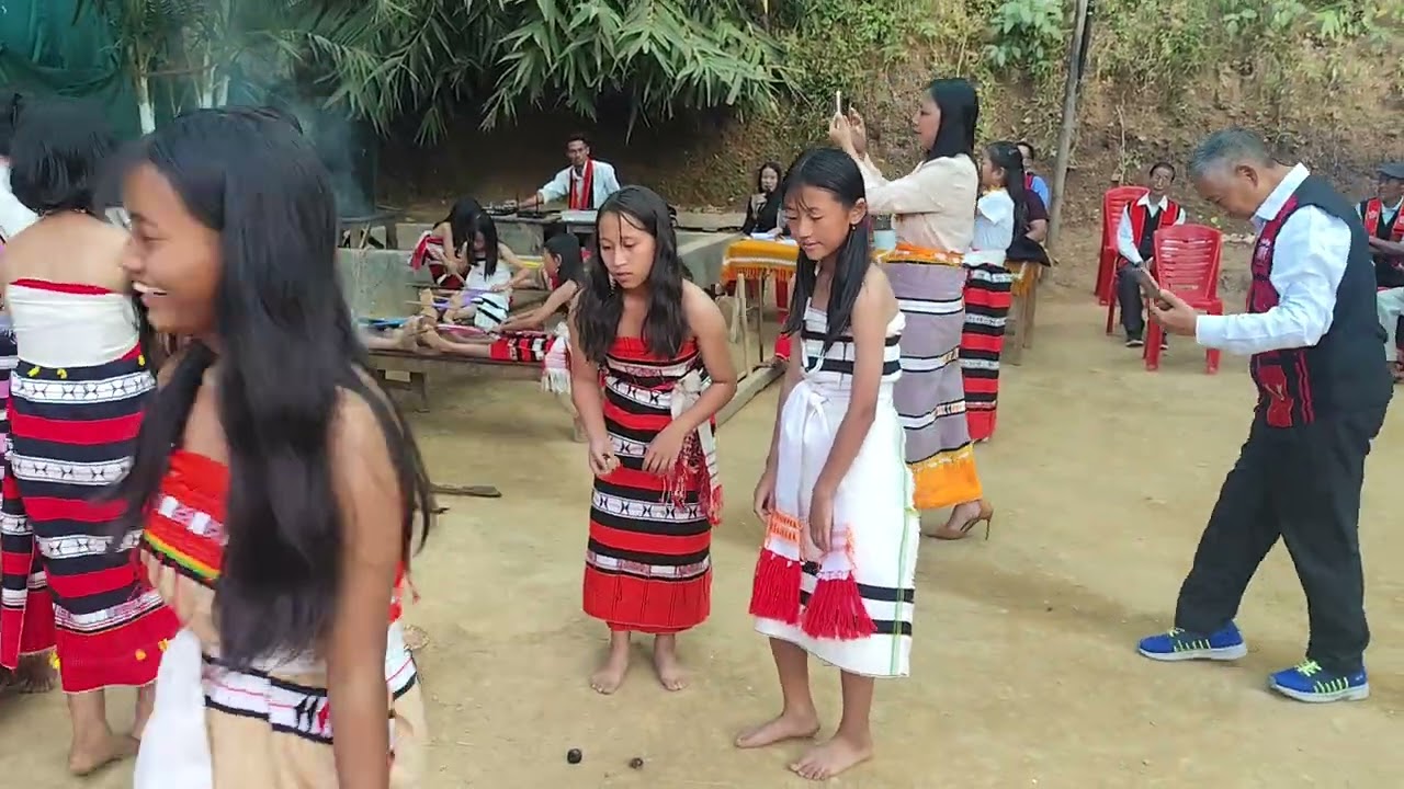 Liangmai Poupeh thiak #Liangnah school Tamei, Manipur #culturaldayprogramme2025