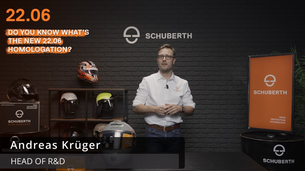 SCHUBERTH TV | 22.06 homologation. What it is and what you have to know about it