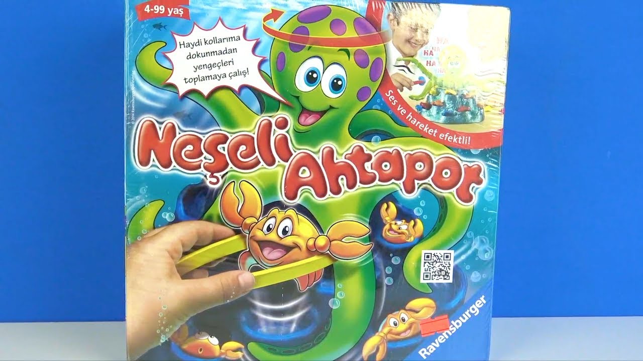 Neşeli ahtapot Oyuncak Kutu Oyunu Çılgın Ahtapot ile Yengeç Yakalama Challenge Games For Kids