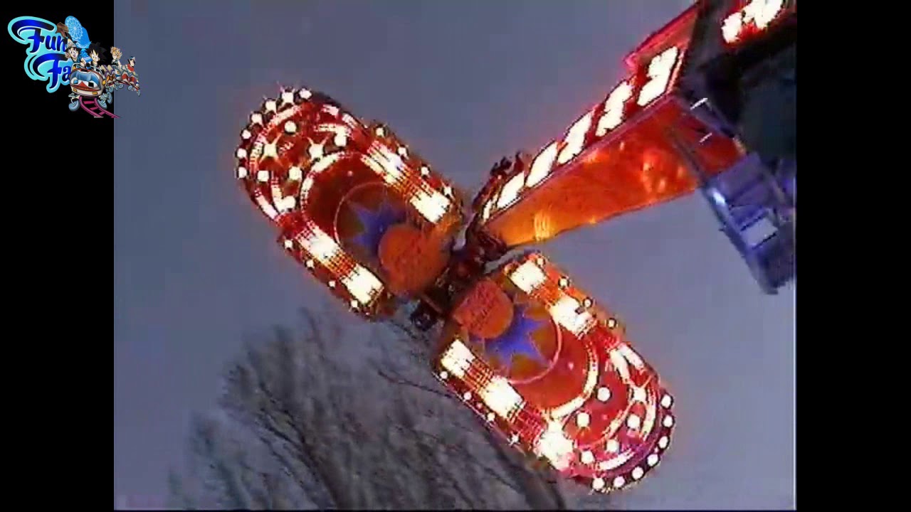 Mondial Inferno Ride NIGHTFLY: A Thrilling Adventure at Foire d'hiver Dunkerque 2005 🇫🇷
