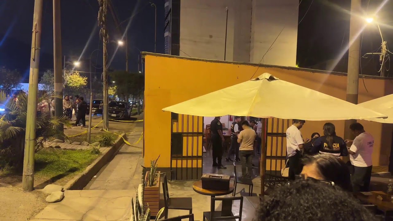 BALACERA EN CHACLACAYO 2 fallecidos