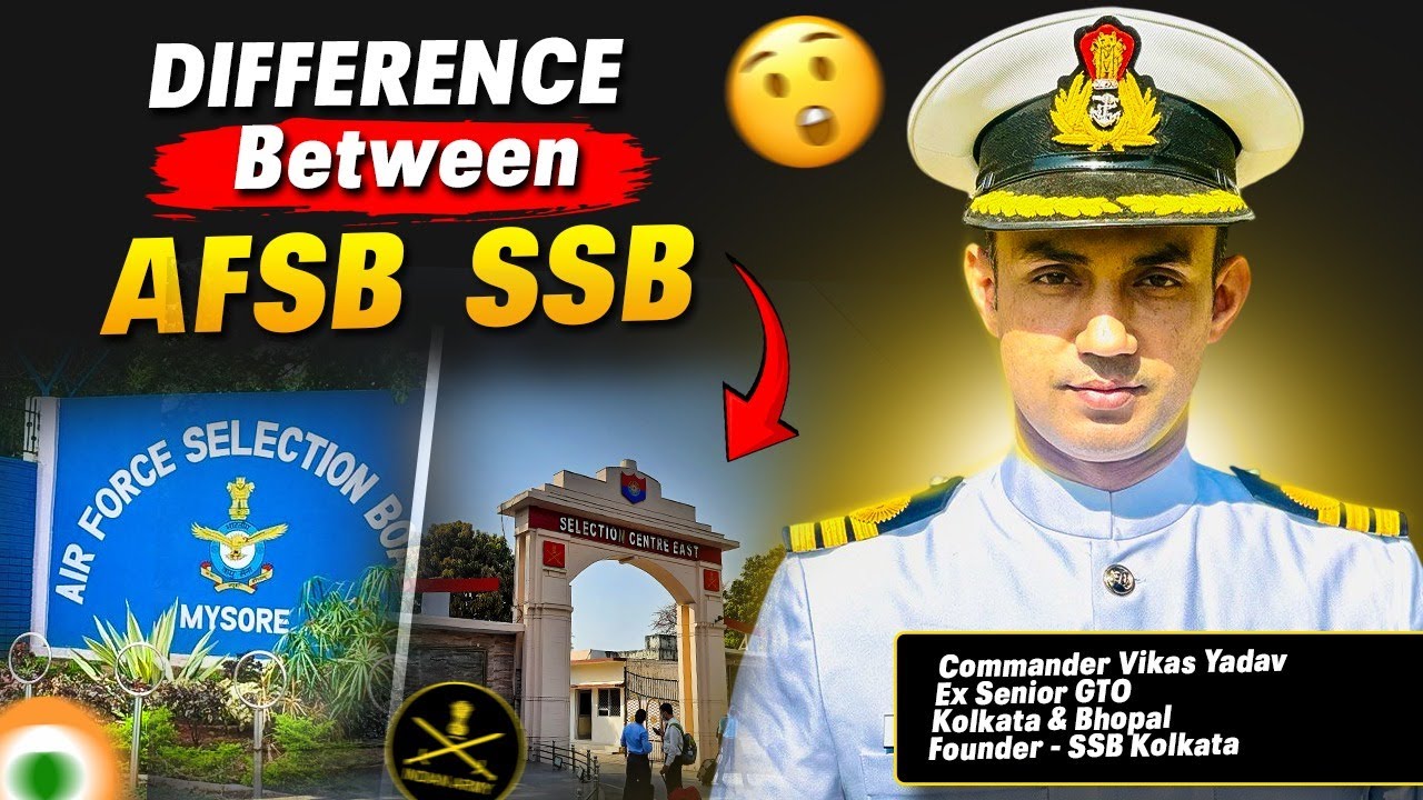 AFSB vs SSB Explained: Everything You Need to Know By Sahil Bhaiya