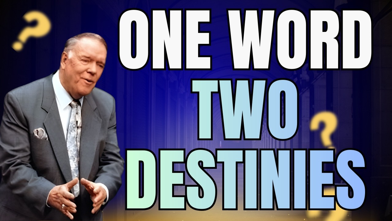 ONE WORD DECIDES ETERNITY — HEAVEN OR HELL FOREVER?