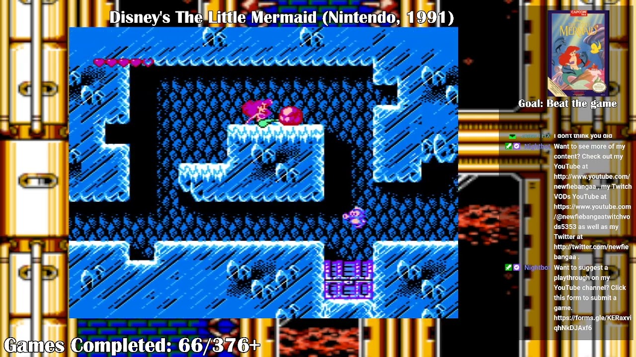 Bangaa Vs Capcom Episode 57 - Disney's The Little Mermaid (NES)