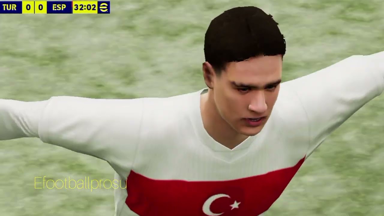 Türkiye 1-0 İspanya Efsane gol Müthiş Maç Anlatımı Eşliğinde efsane Maçın Keyfini çıkar #4k 