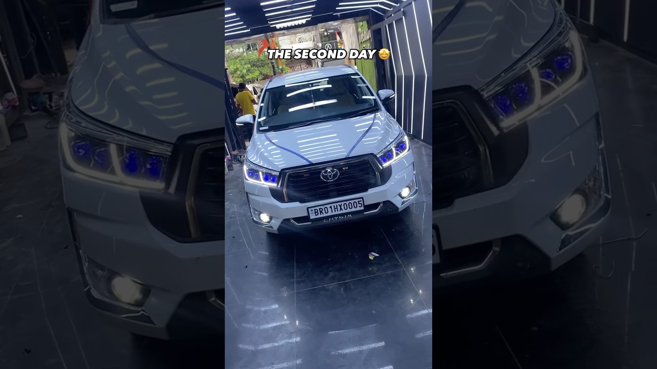INNOVA CRYSTA Fully Modified 🤩✨ #cars