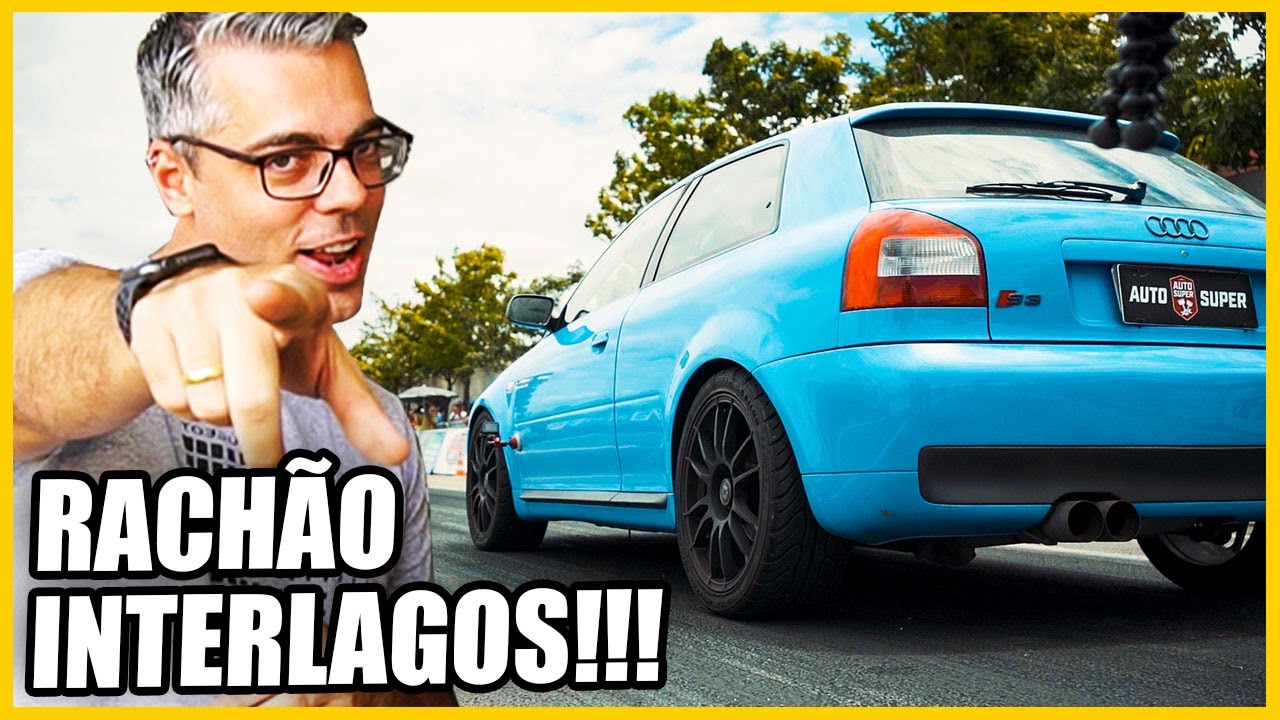 👿AUDI S3 ESTÁ VIVA!🤘😎FRITANDO sem Dó na Arrancada em Interlagos😱 (Ft. ROBINHOOOO)