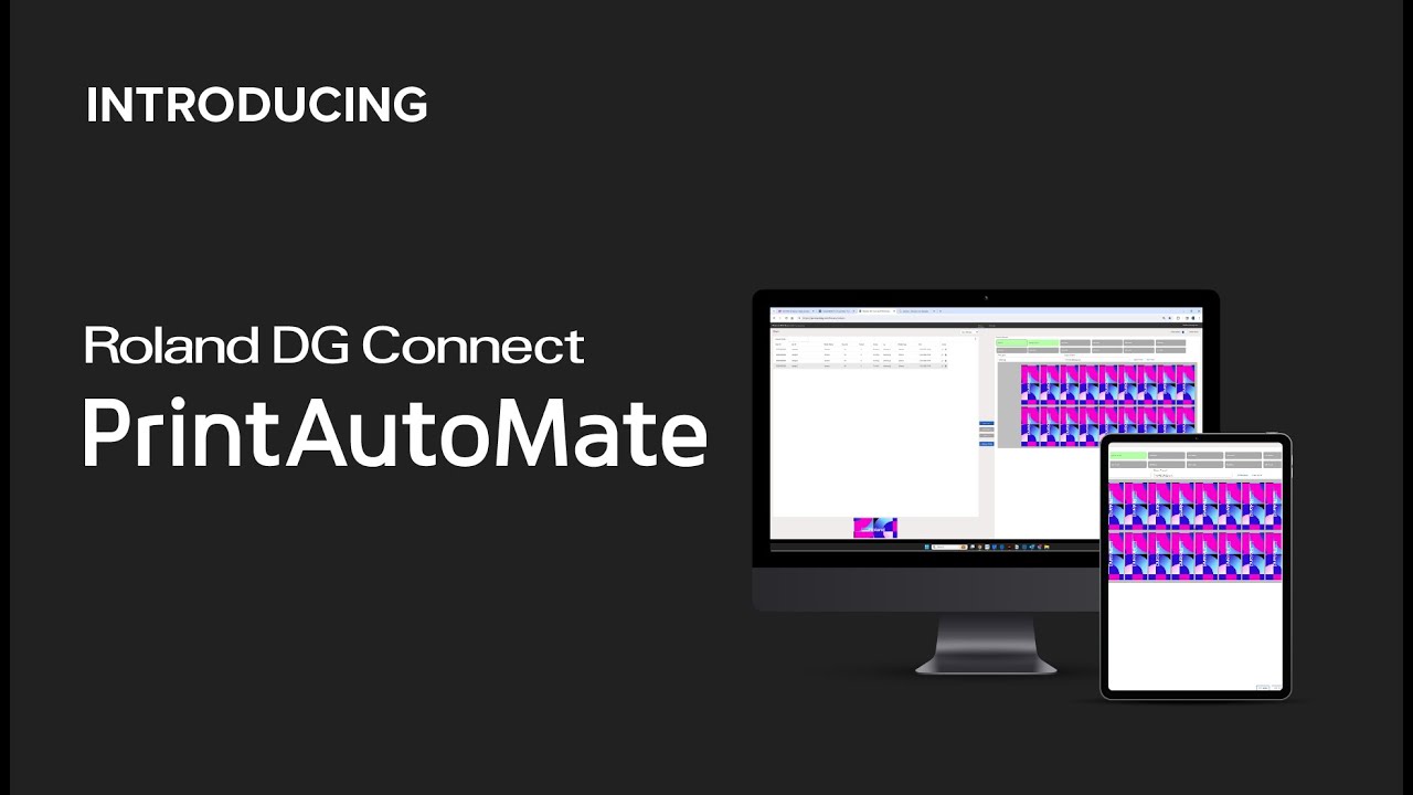 Roland DG Connect PrintAutoMate: Automate Your Workflow