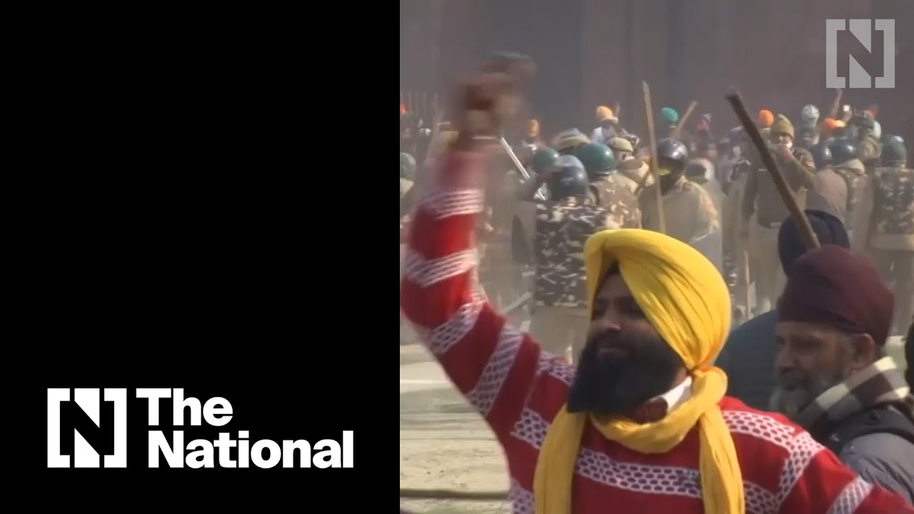 Farmer protests escalate on India's Republic Day