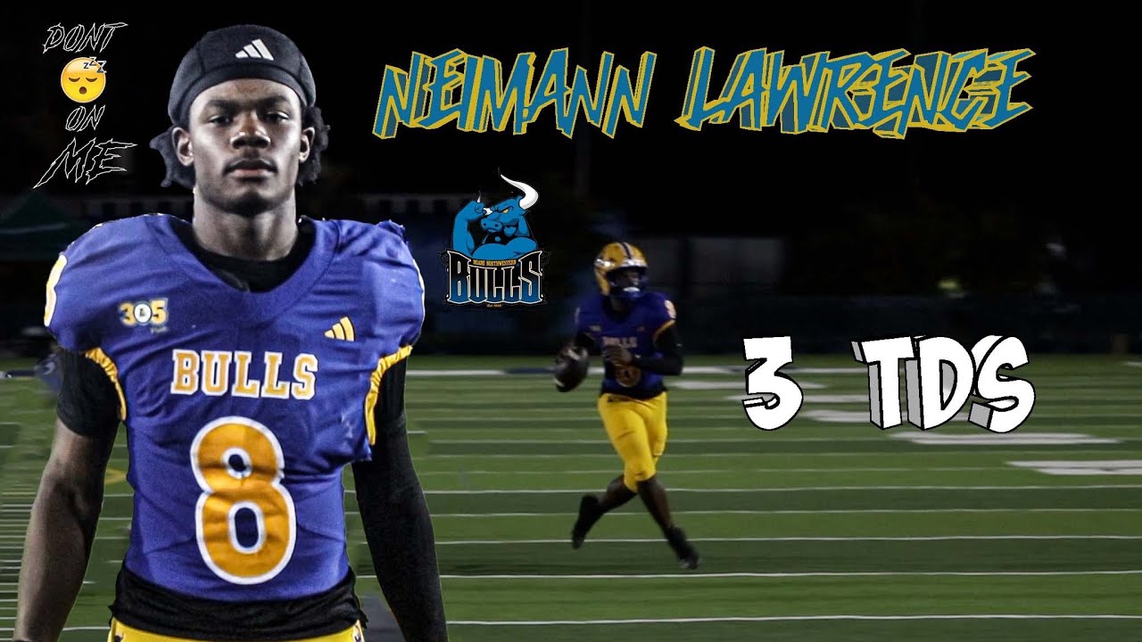 😴🏈🔥 Don't Sleep On Me Player Of The Game Spotlight Neimann Lawrence Northwestern Vs Palmetto 🔥🏈💤
