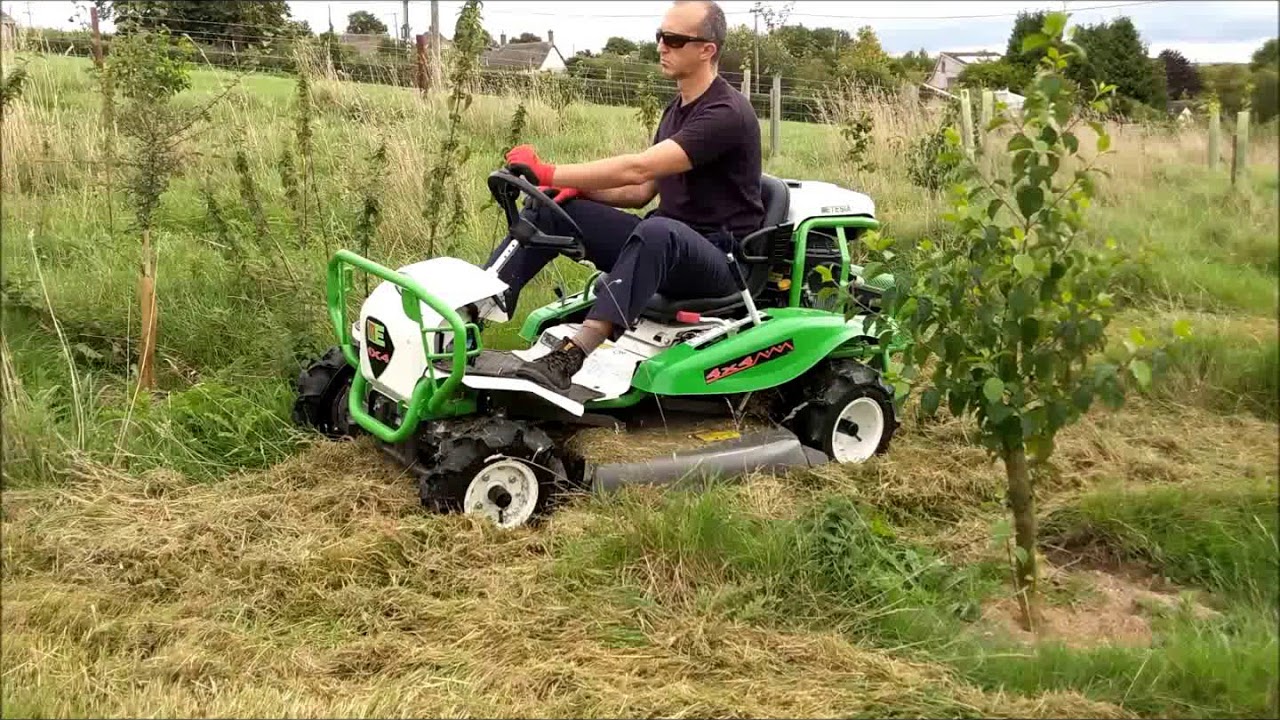 C&O Demo Etesia Attila 98x Ride-On Brushcutter