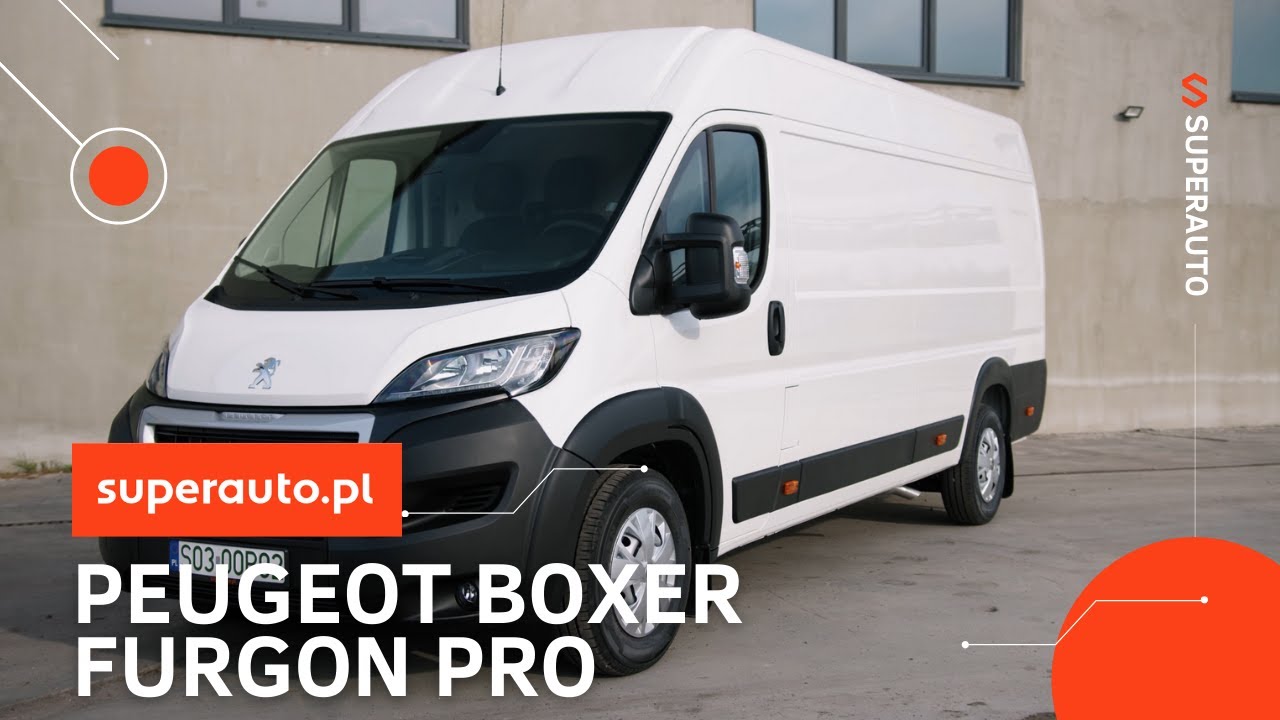 Peugeot Boxer L4H2 Furgon PRO 2.2 165KM 2020. Prezentacja Superauto.pl