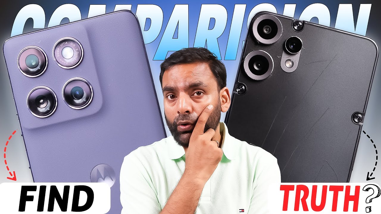 Clear Answer - CMF Phone 2 Pro vs Moto Edge 60 Fusion | Best 5G Phone under ₹ 25000 !