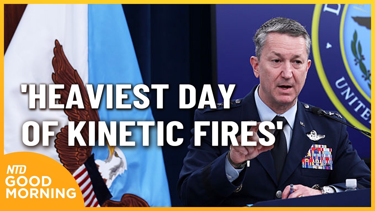 Heaviest Day of Kinetic Fires; FBI Investigating Virginia Shooting | NTD Good Morning (March 13)