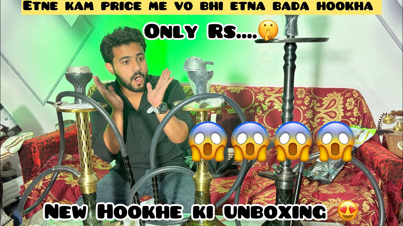 😱 Premium Hookah Unboxing | Full Setup + Honest Review! #unboxing #hookha #hukka 