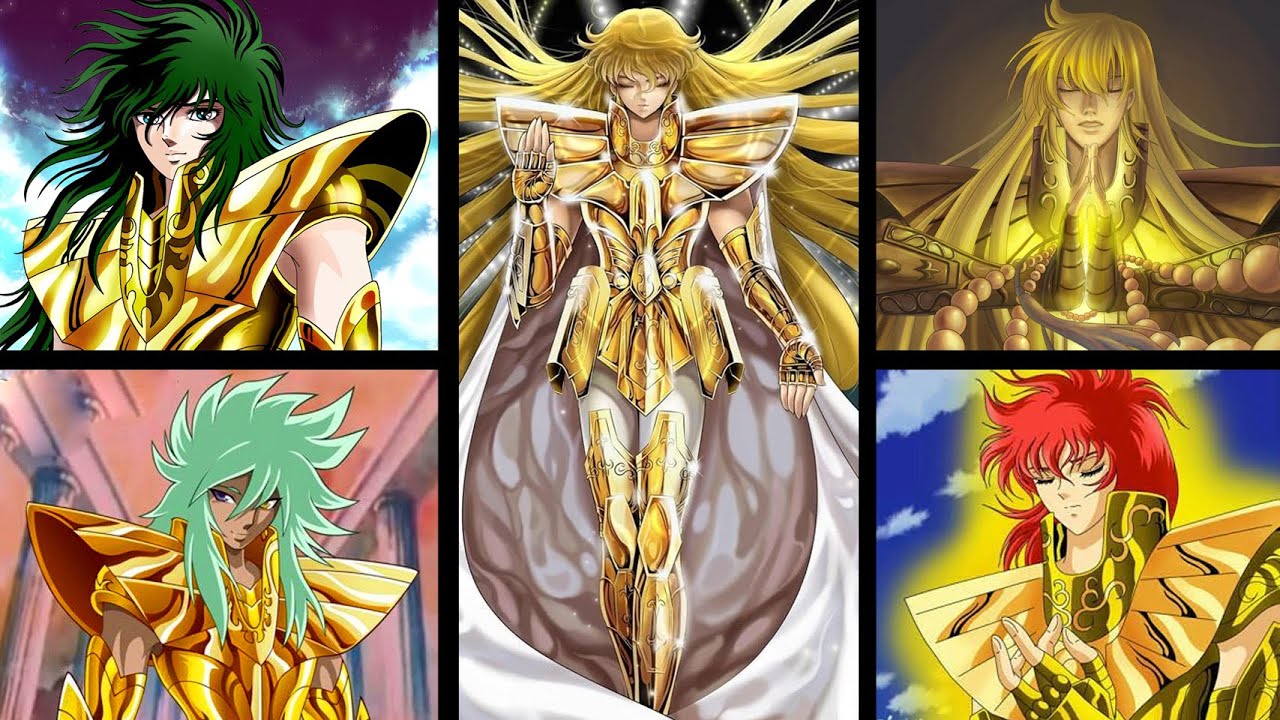 Todos os Cavaleiros de Ouro de VIRGEM - Saint Seiya / Sempre Quis Saber