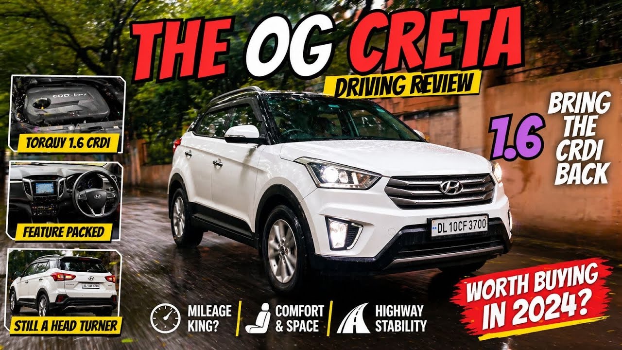 Hyundai creta OG- Legendary 1.6Crdi Diesel engine, bring back the 1.6| Driving review| ATISHEY JAIN