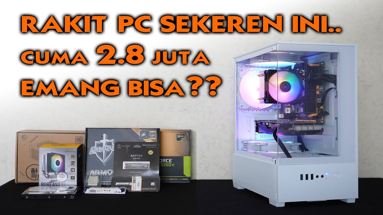 Rakit PC Gaming keren dan irit listrik dibawah 3 jutaan di 2025