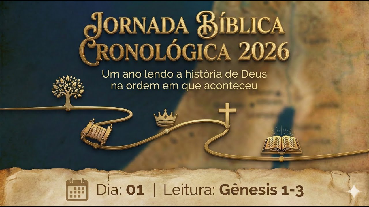 Dia 01: O Deus Soberano e o Início da História | Jornada Bíblica Cronológica 2026