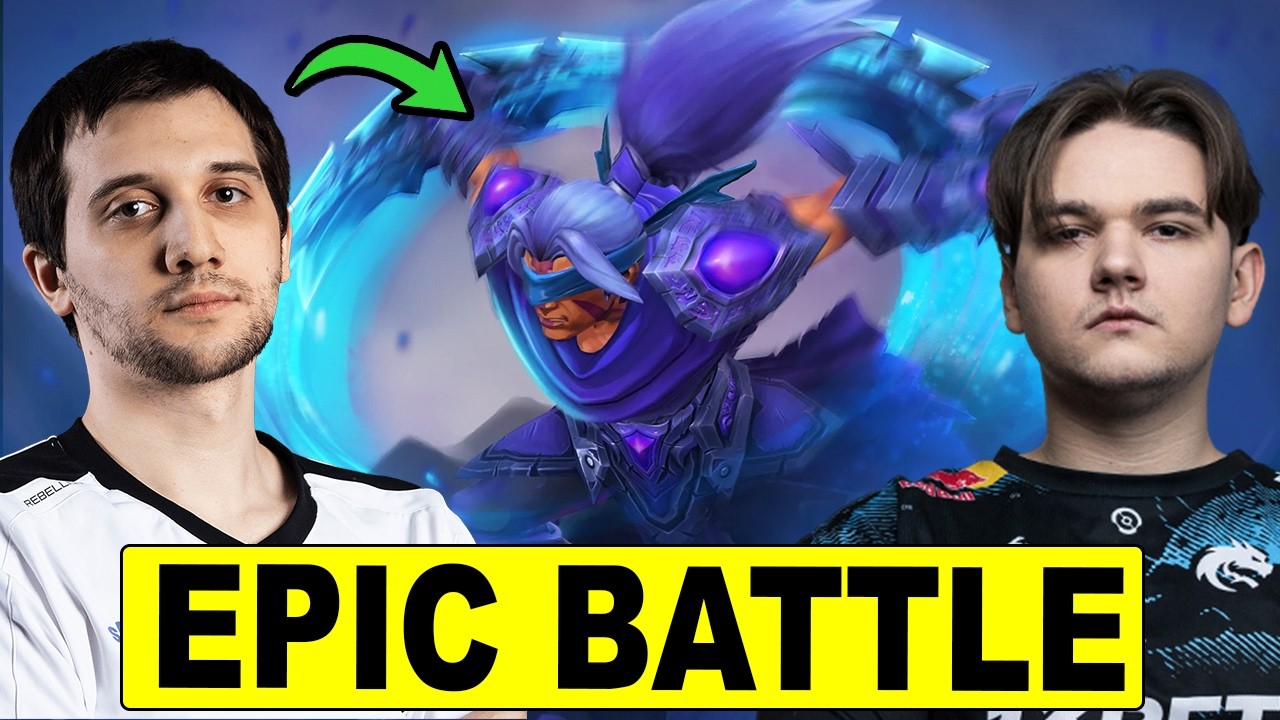 Arteezy's NP vs Yatoro's AM: THE EPIC ANIME BATTLE!