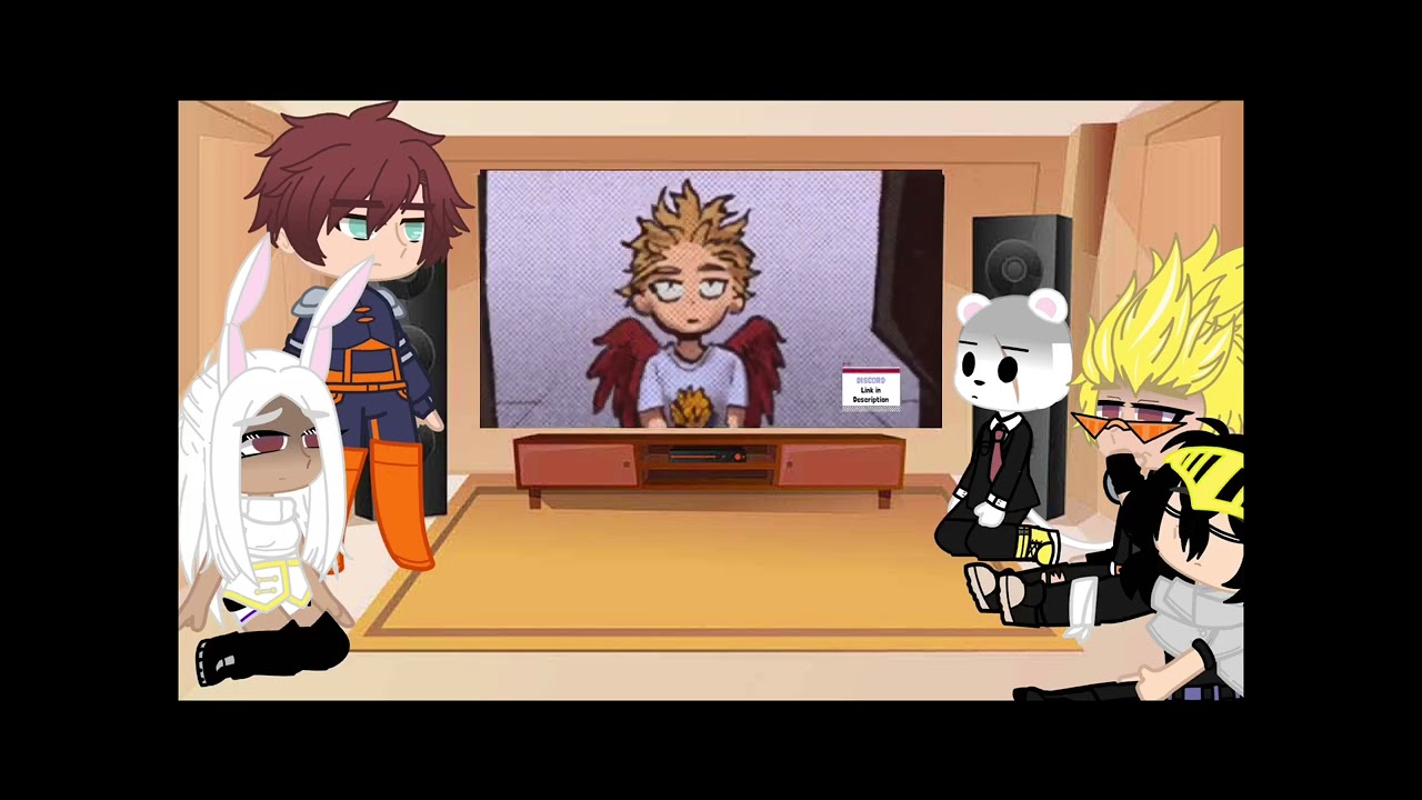 Pro Heroes react to Hawks because i am bored