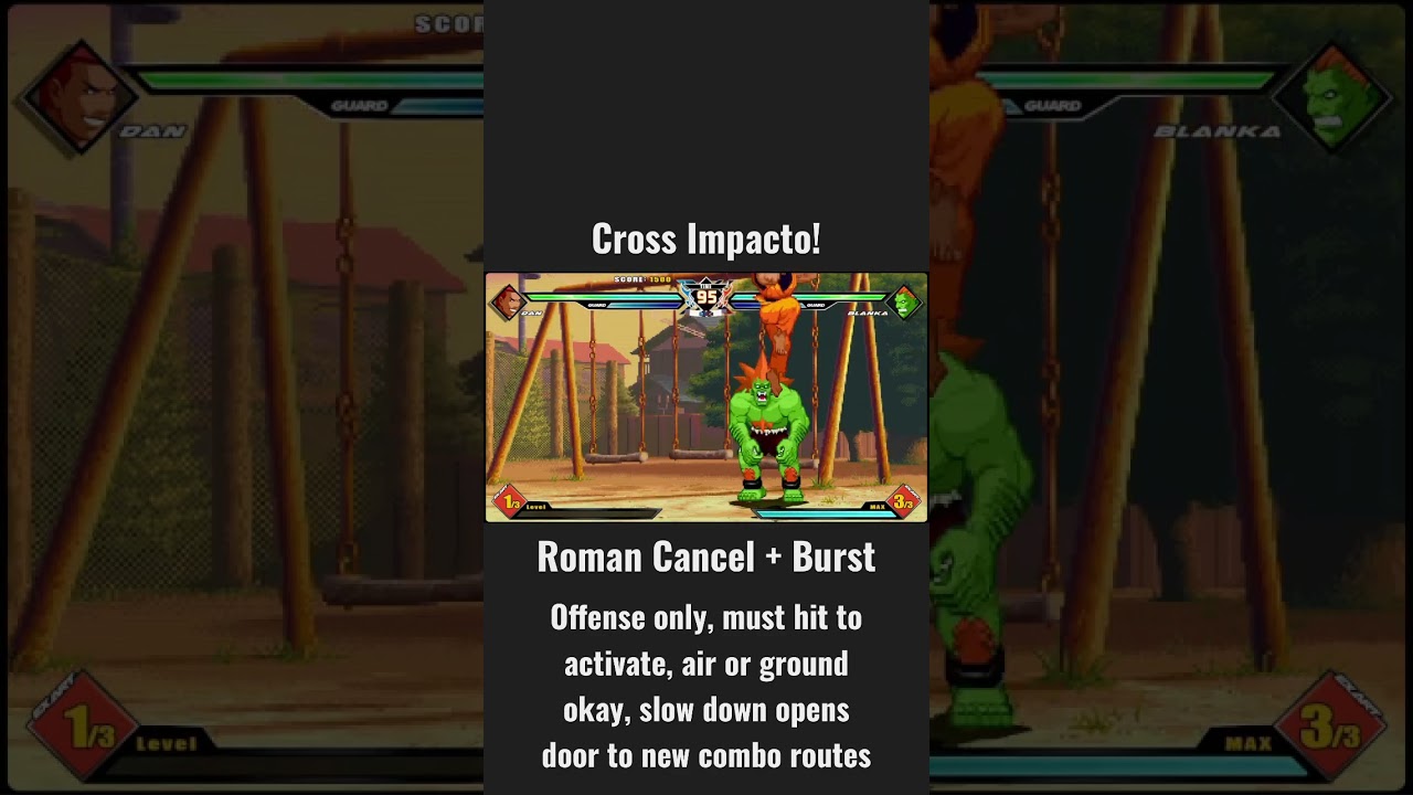 Creating new fighting game mechanics! #fgc #ikemengo #gaming #fight #gameplay #snkvscapcom #2d