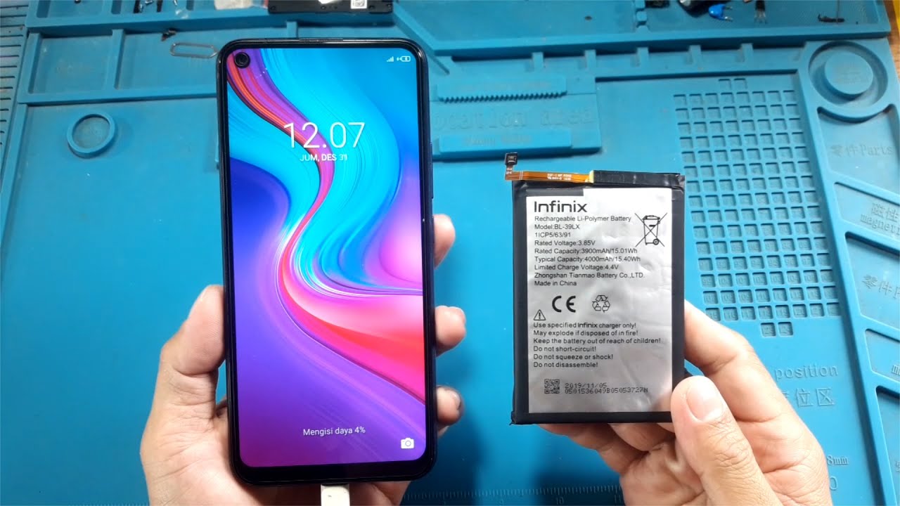 Cara Ganti Baterai Hp Infinix S5 Lite X652B