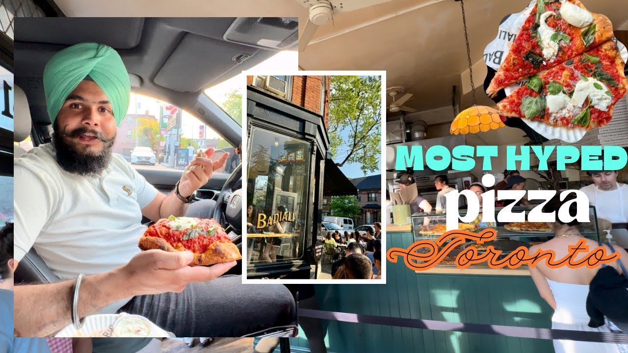 Most Hyped Pizza in TORONTO 🤩| BADIALI Pizza 🍕| Kiran Nation Vlogs