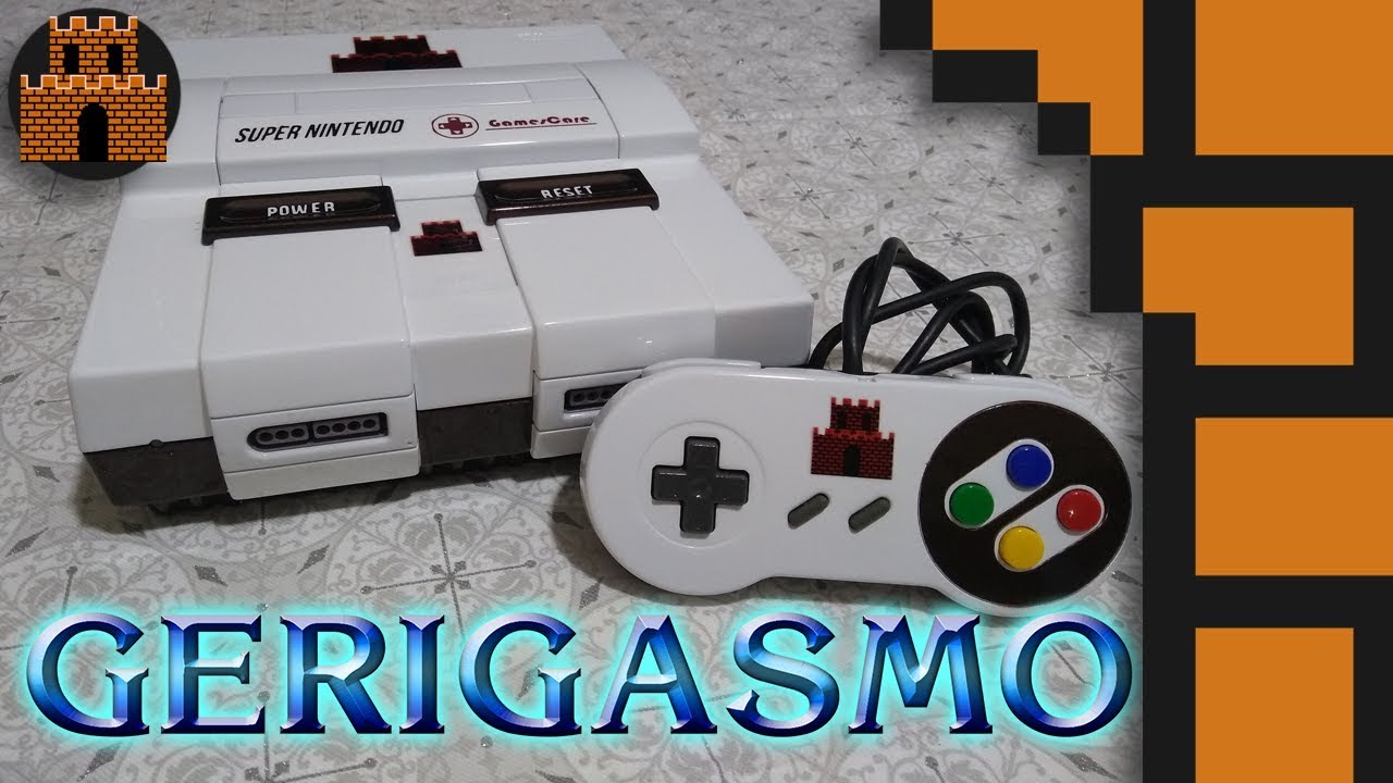 Gerigasmo - Super Nintendo Customizado