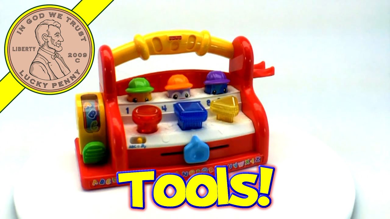 Fisher-Price Laugh and Learn Learning Tool Bench Musical ABC's